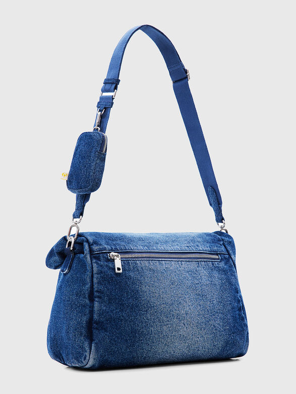 Bag with denim texture  - 2