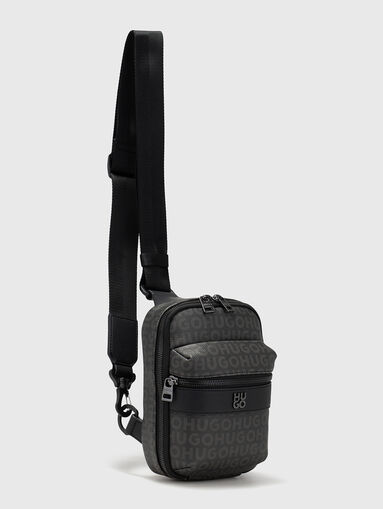 Small crossbody bag with a monogram logo  - 3