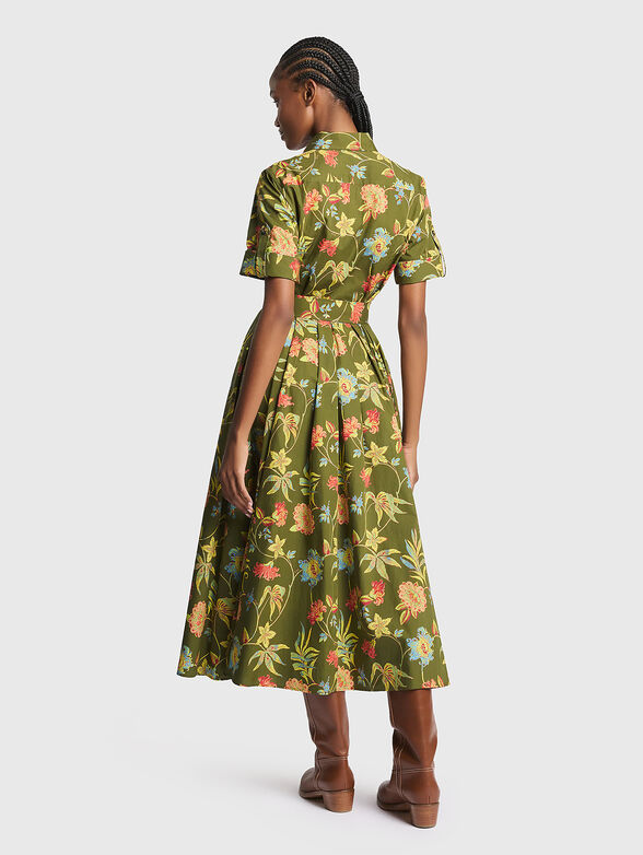 Dress with floral print - 2