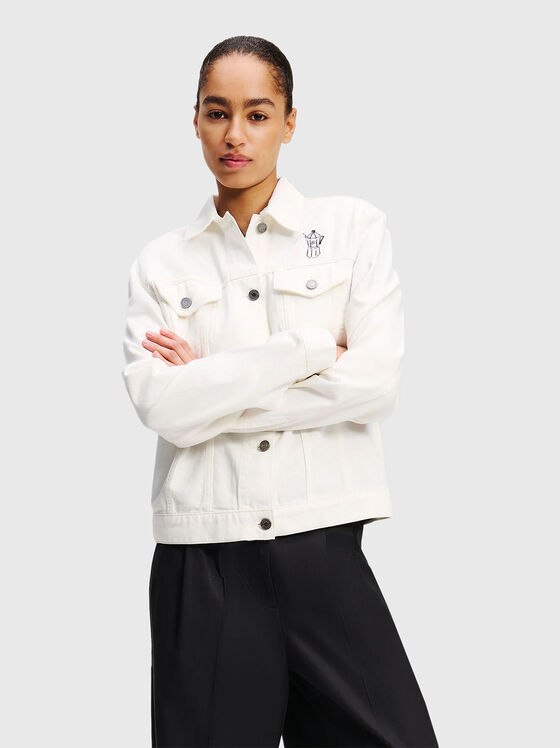 KARL LAGERFELD X JORGE PARRA denim jacket - 1