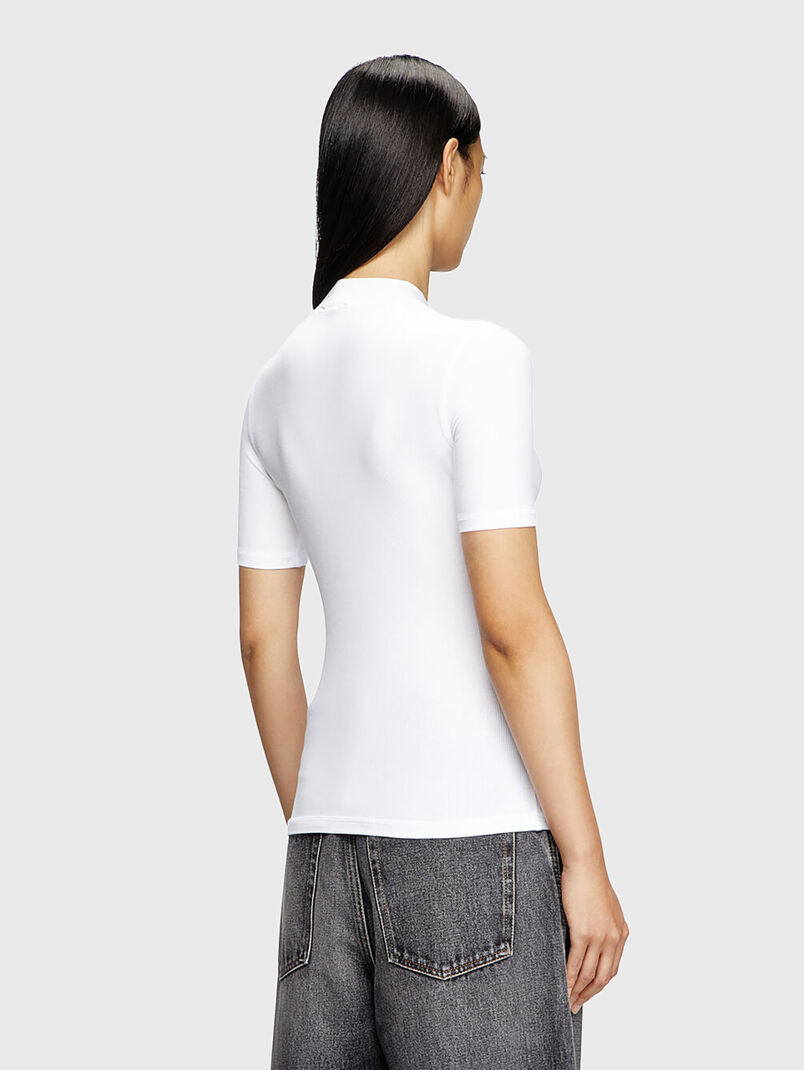 T-MOKKY-MICRODIV blouse with logo - 3