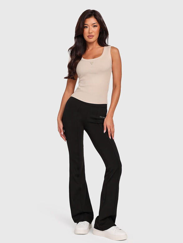 Cotton top with logo detail - 2