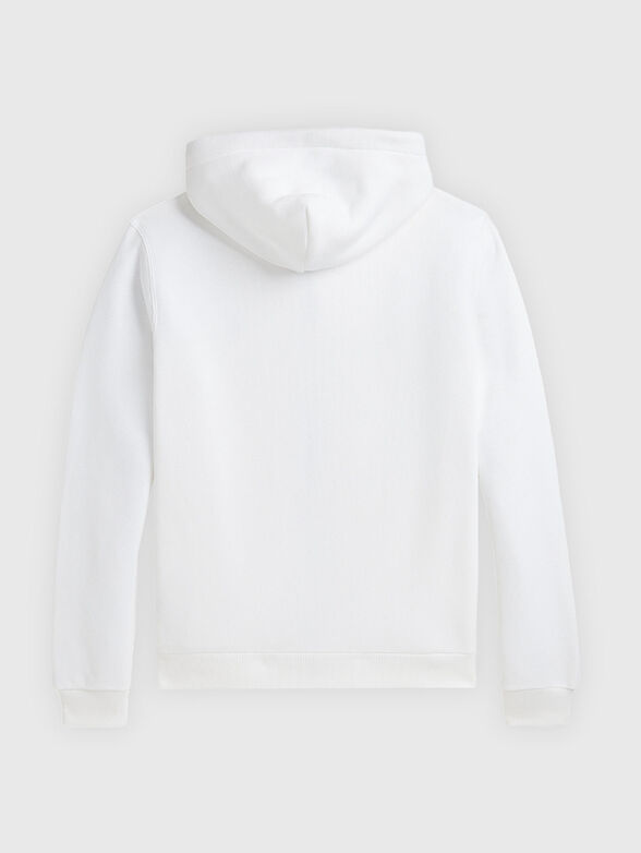 Hooded sweatshirt with zip - 2