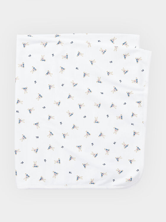 Памучно одеяло с принт - 1