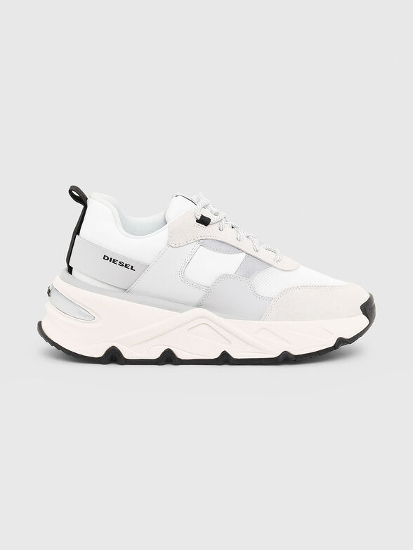 S-HERBY black sneakers with contrast sole - 1