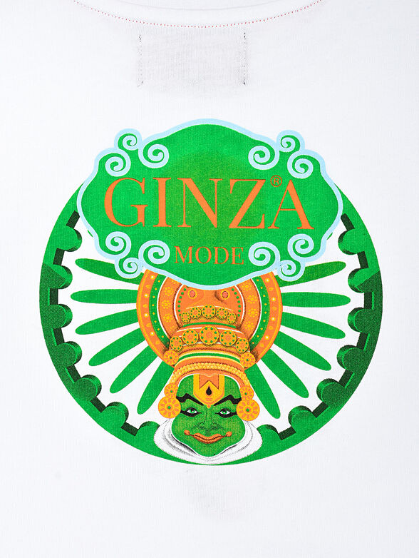 TS010 Cotton t-shirt with multicolor prints - 5