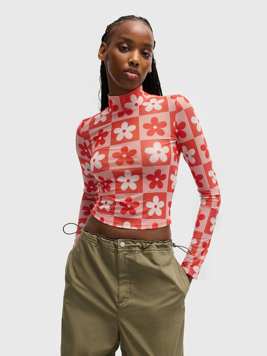 DASORI blouse with logo print