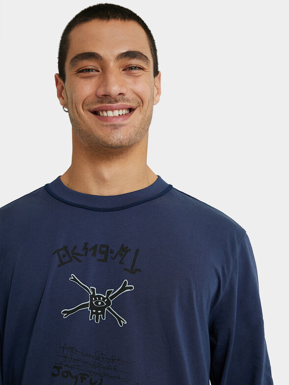 CELERE T-shirt with graffiti print - 2