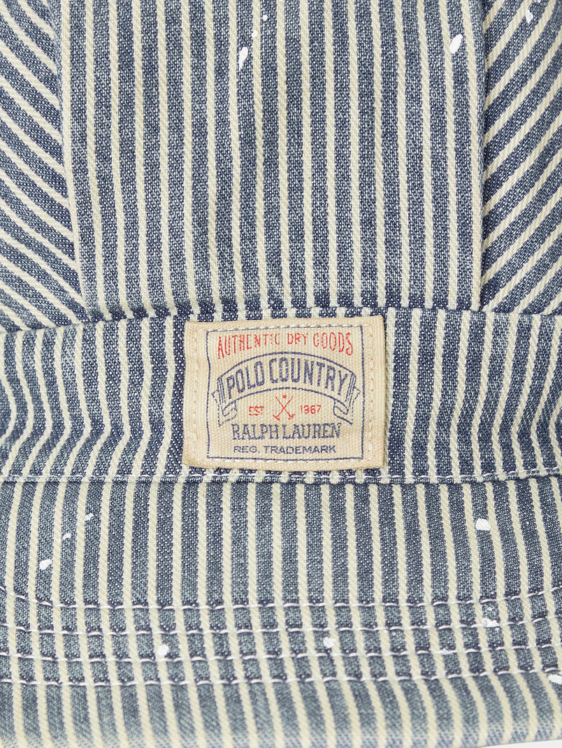 Striped railroad cap - 3