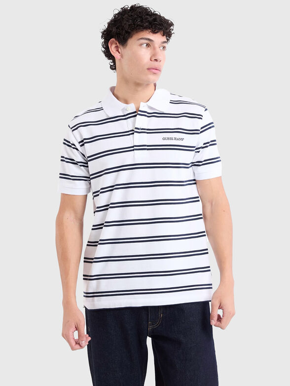 Polo shirt with logo embroidery - 1