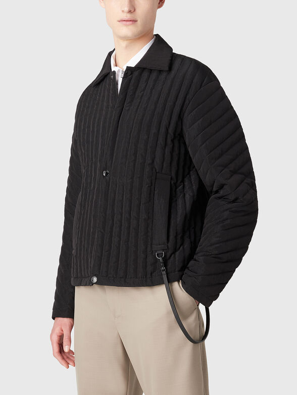 Jacket with accent strap - 0