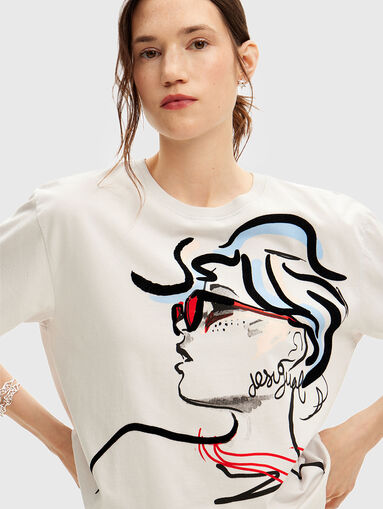 DALTON T-shirt with print - 5