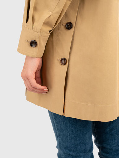 Trench with double-breasted fastening - 5