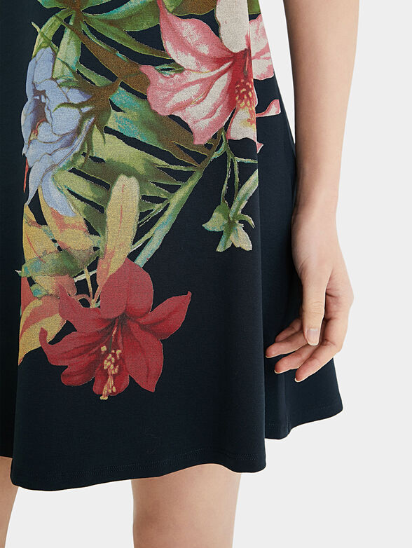 Cut-out KILKENY dress with floral print - 4