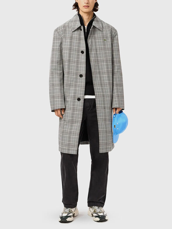 Black sweater with accent zip - 2