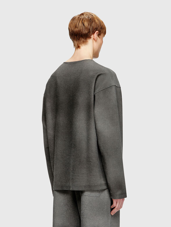 S-RUBEN sweatshirt with ribbed details - 4