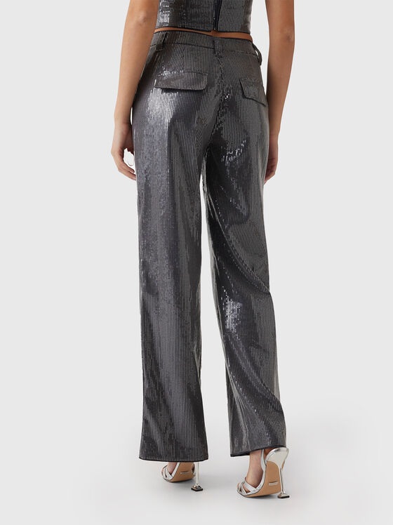 CASSIA trousers with sequins - 2