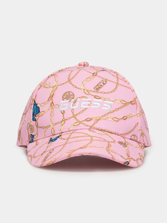 Baseball cap with logo and gold print - 1