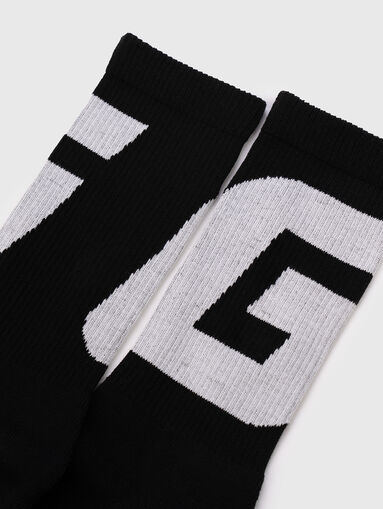 Set of three pairs socks with logo - 4