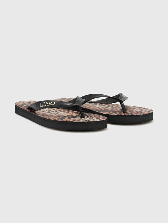Animal print sandals - 2