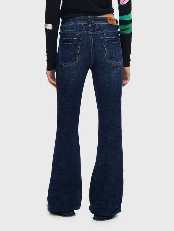 Washed flared jeans - 2