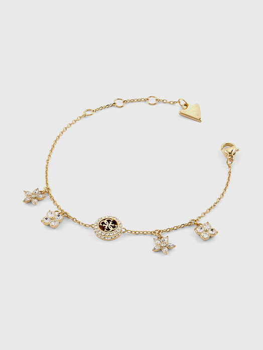 Bracelet with floral details