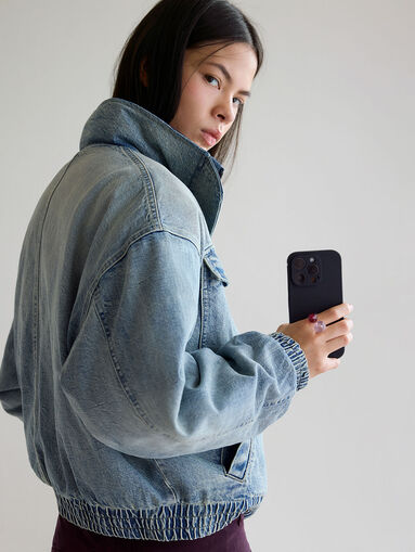 Reversible denim jacket - 4