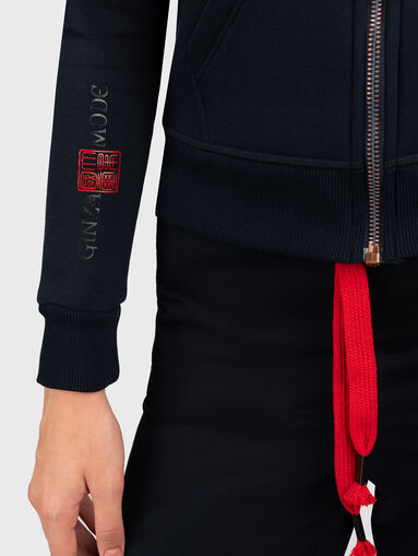 Black hooded sweatshirt  - 4