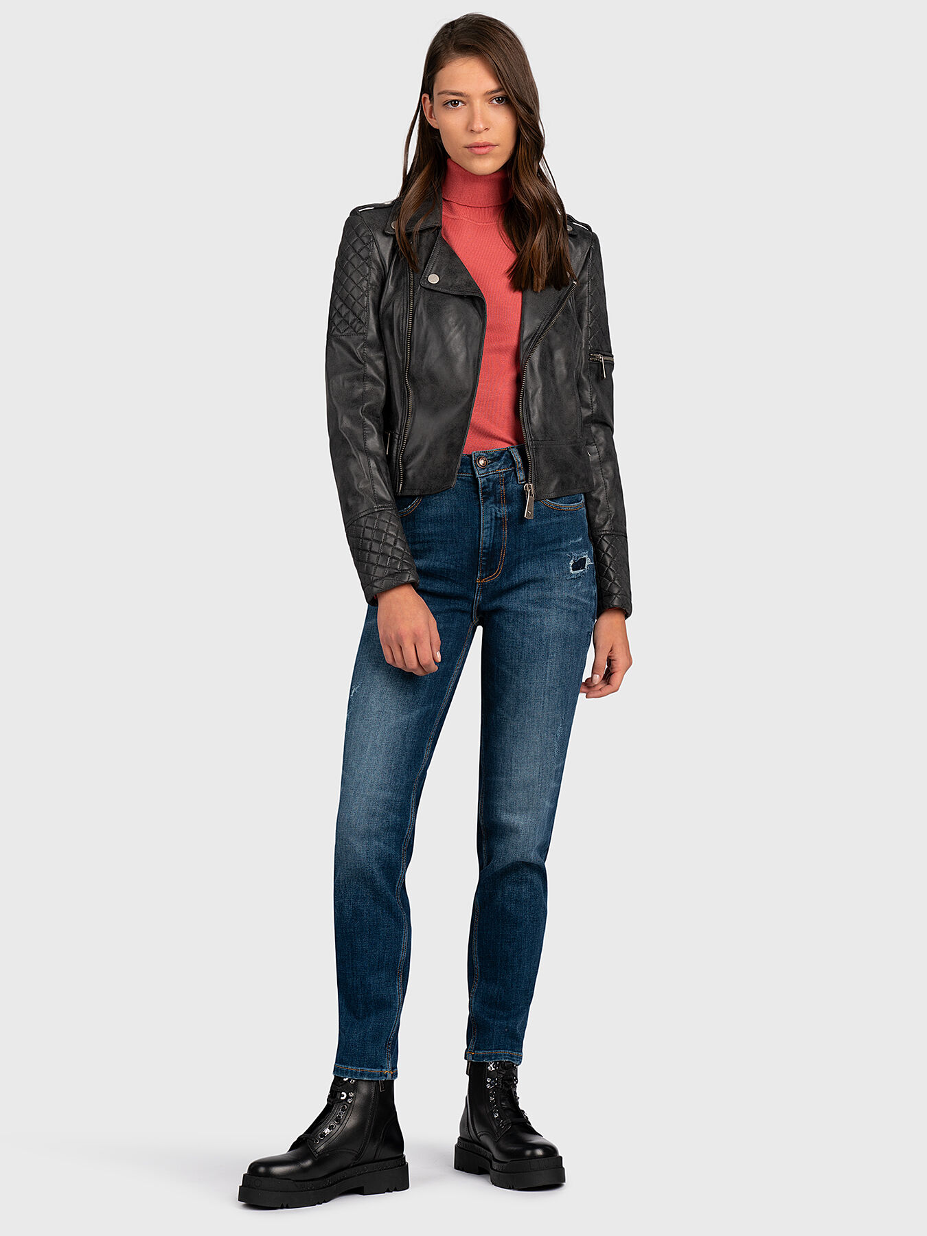 YVETTE Biker jacket brand GUESS — Globalbrandsstore.com/en