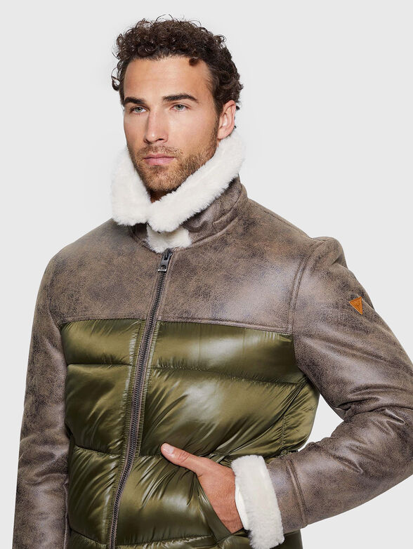 Jacket with removable hood - 5