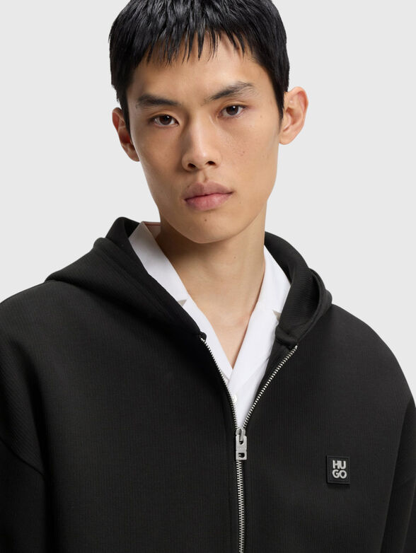 Hooded sweatshirt with logo - 4