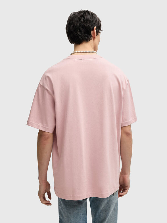 Oversized round neck T-shirt - 3