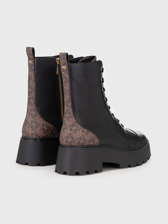 BLAKE monogram leather boots - 3