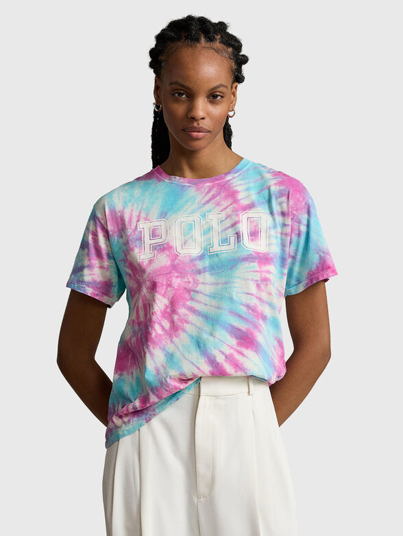 T-shirt with tie-dye effect - 1