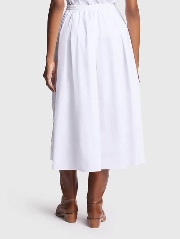 Maki skirt with embroidery and logo detail - 2