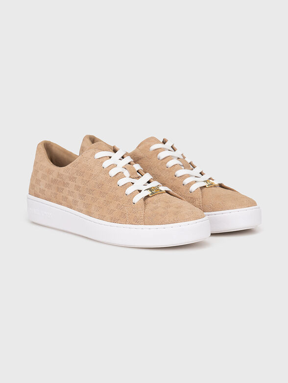 KEATON suede sneakers with logo effect - 2