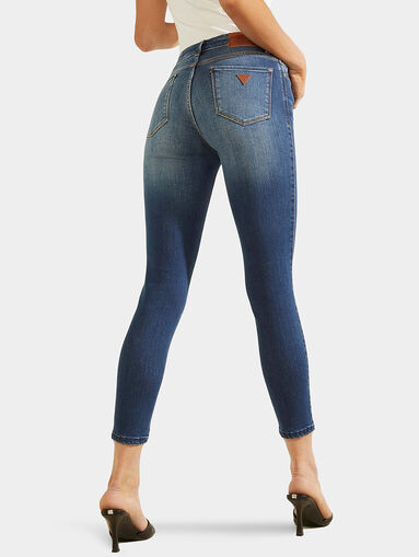 Skinny jeans with logo patch on the back pocket  - 3
