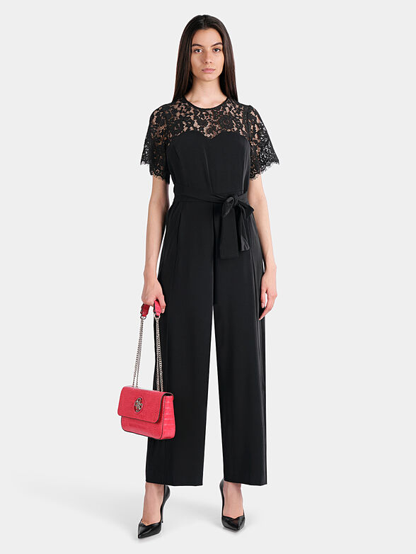 Jumpsuit with lace - 1