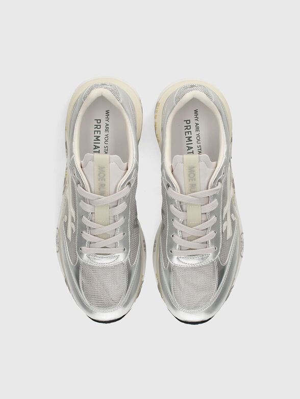 MOERUND 8084 silver sneakers - 6