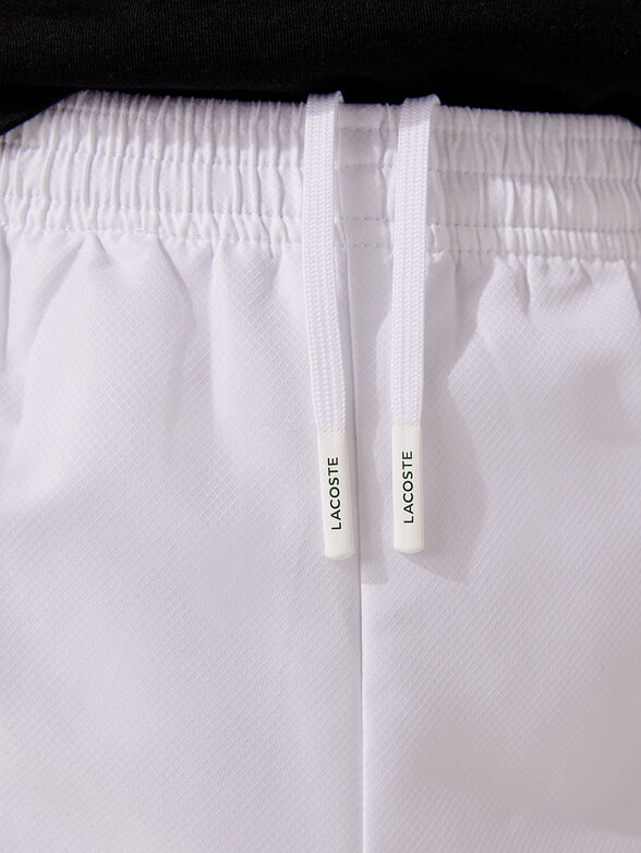Sports trousers with logo detail  - 4
