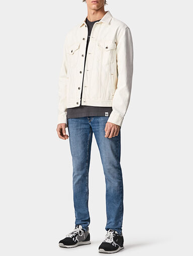 FINSBURY skinny jeans with low waist - 5
