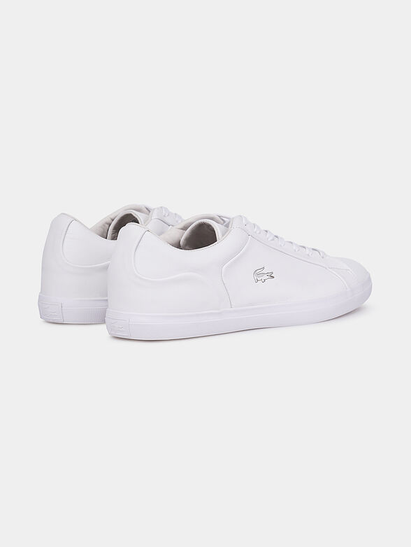LEROND White leather sneakers - 3