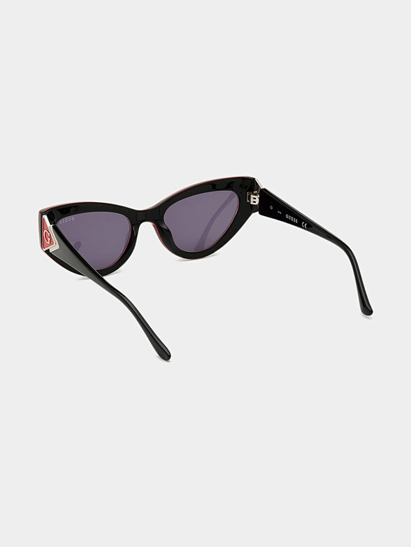 Sun glasses with animal print - 3