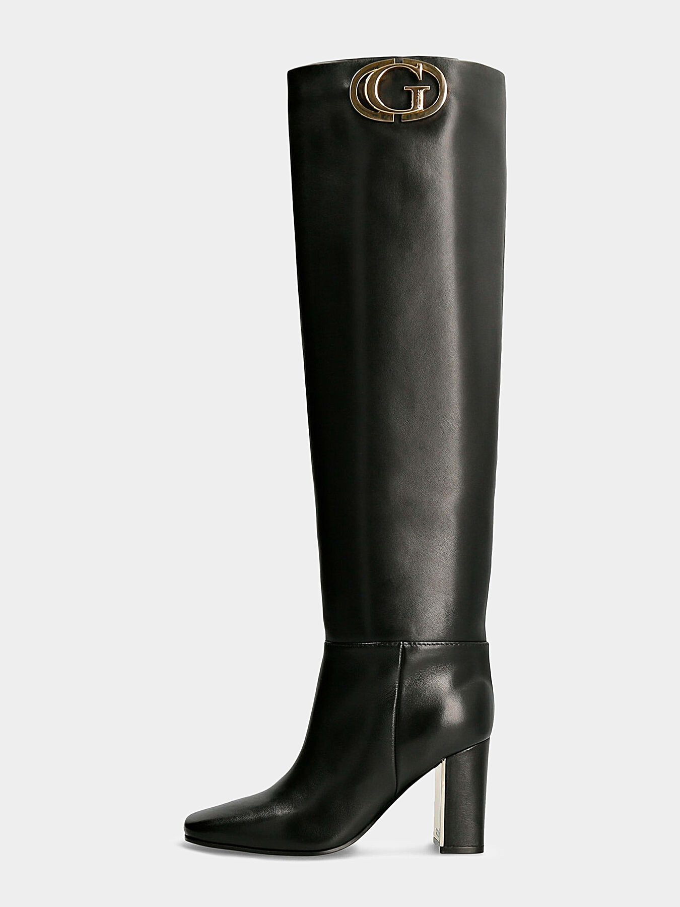 Guess leather boots clearance