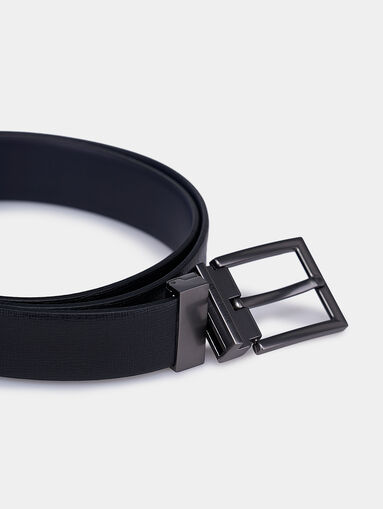 Reversible leather belt - 5
