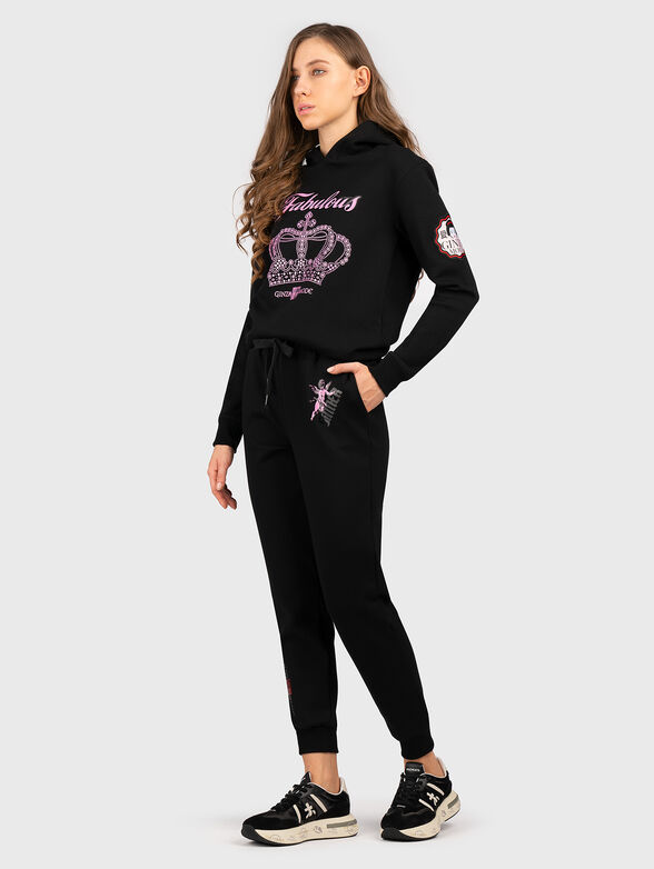 HL010 hooded sweatshirt with print - 6