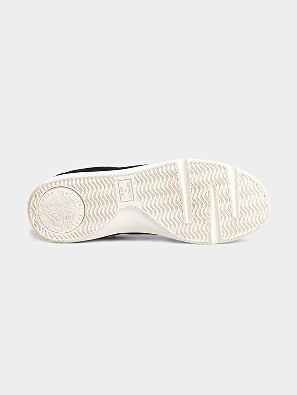 Black sneakers with logo details - 6