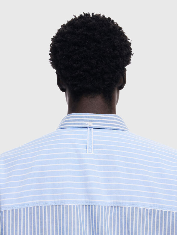 ALVA shirt with contrasting panels  - 4