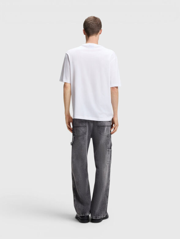 Cotton T-shirt with a crew neck - 3