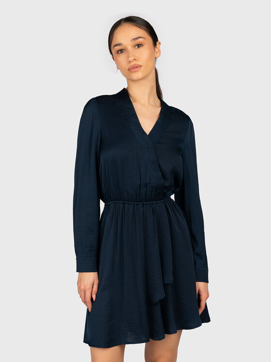 KARIM dark blue mini dress - 1